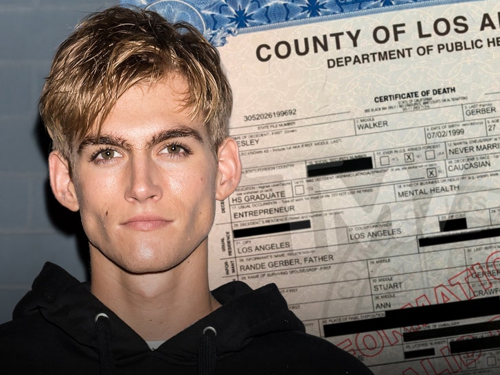 Presley Gerber Death Cert Launch