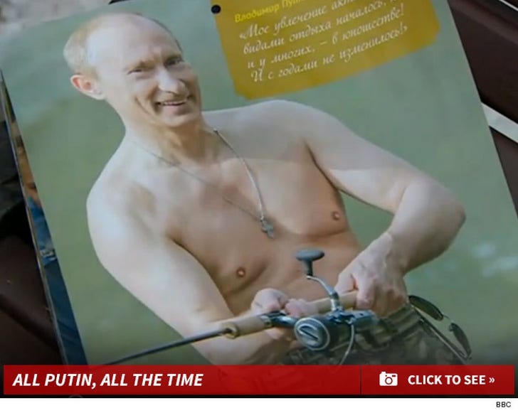 Vladimir Putin 2016 Calendar