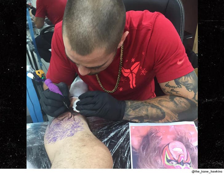 Wrestling Fan Gets Incredibly Realistic Ultimate Warrior Tattoo