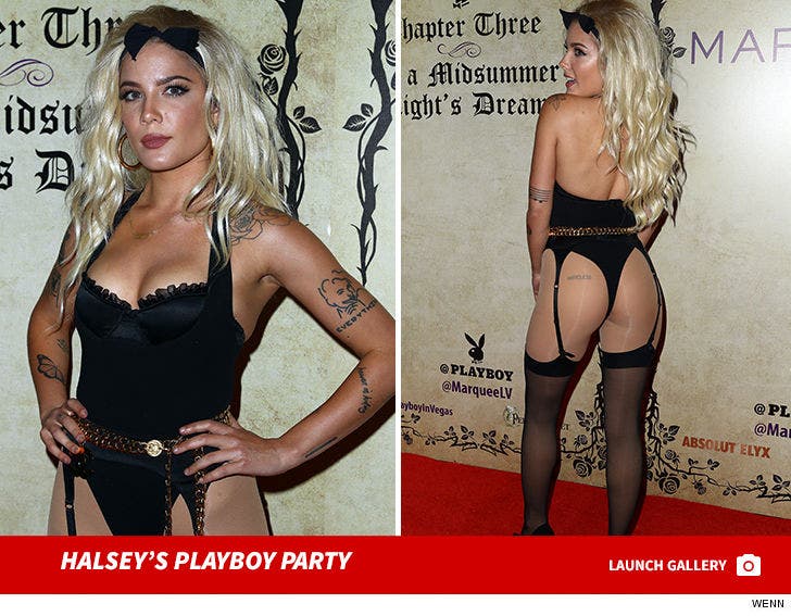 Halsey Hosts Playboy's Midsummer Night's Dream