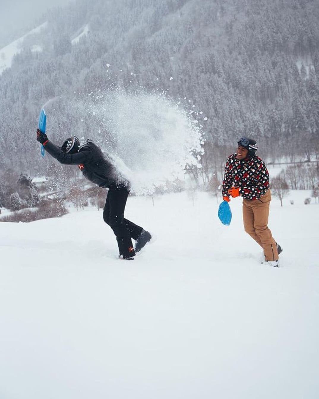 Nic Kaufmann and Malwyn Burkhalter