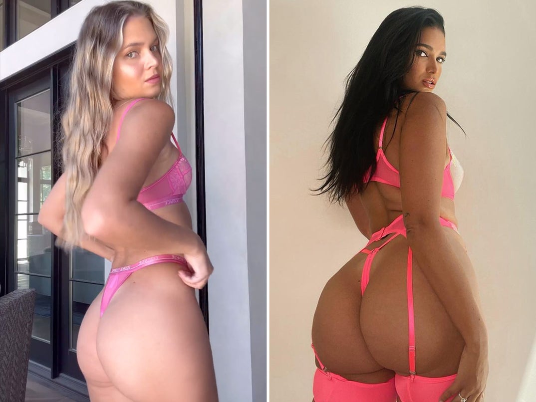 Morgan Ketzner vs. April Love Geary -- Pink Lingerie Ladies Edition