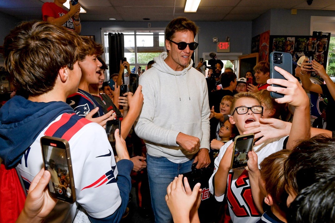 Tom Brady, Kevin Hart, and Travis Scott Appear in Linwood, NJ