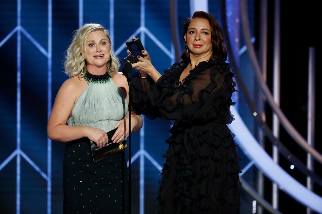 2019 -- Maya Rudolph proposes to Amy Poehler on stage, interrupting the announcement for Best Screenplay ... Long Story short, she said yes!