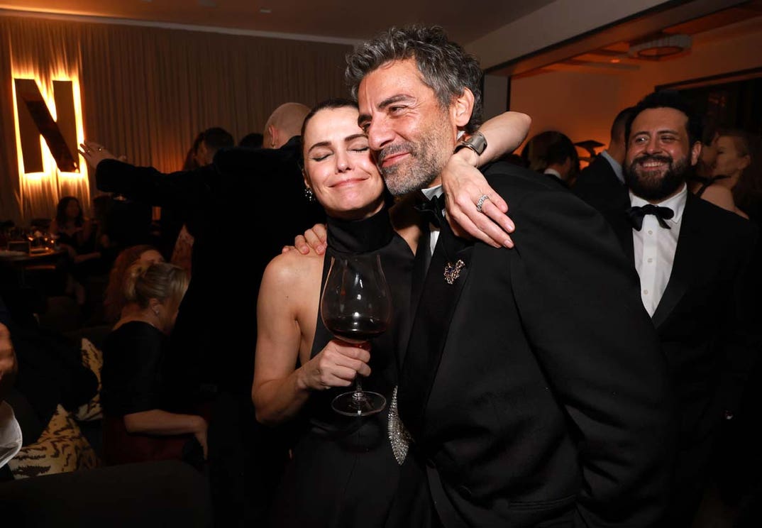 keri russell oscar isaac spago GettyImages-2255855728