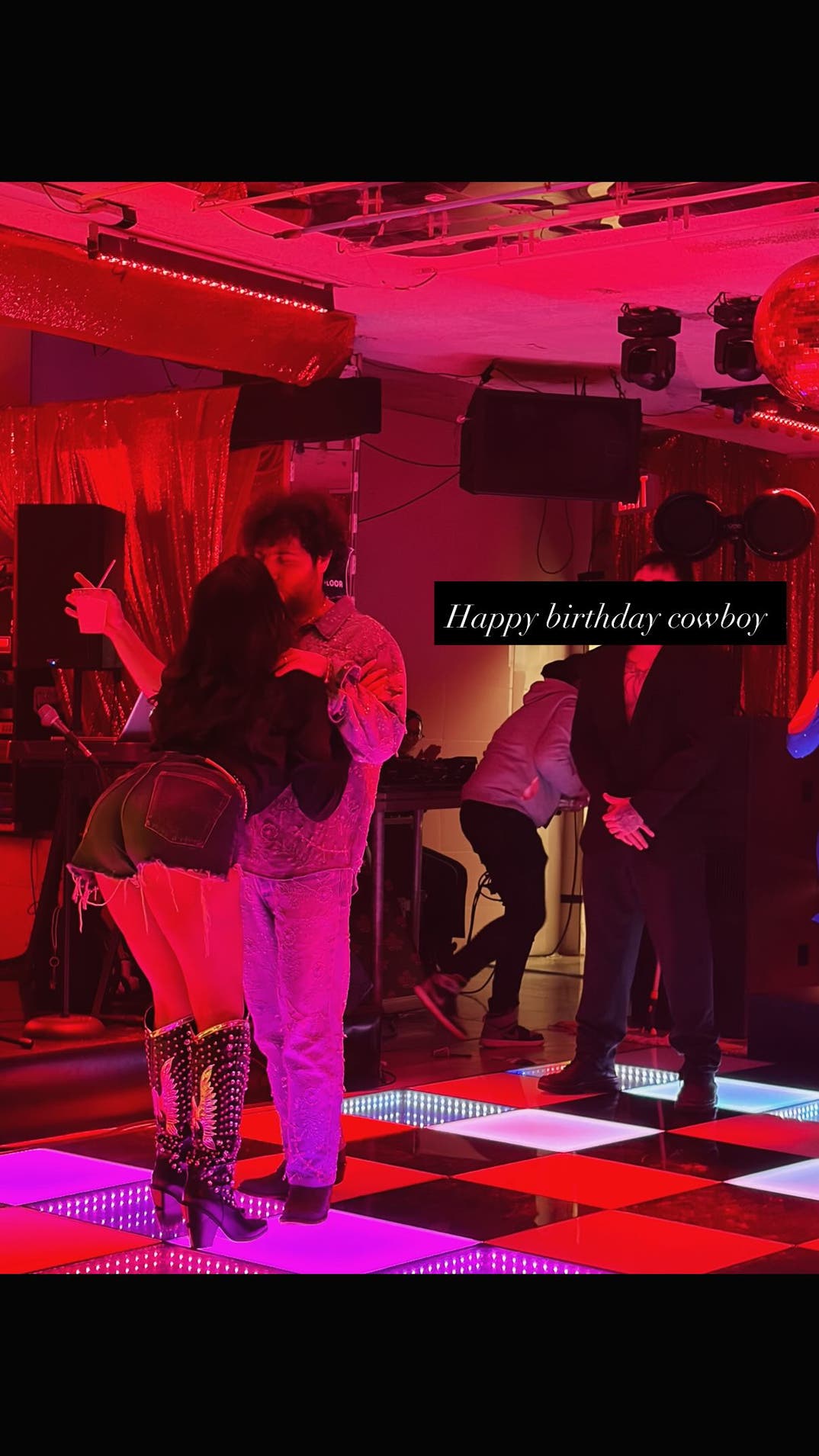Selena Gomez & Benny Blanco cowboy birthday