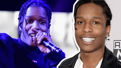 A$AP is enjoying his freedom.