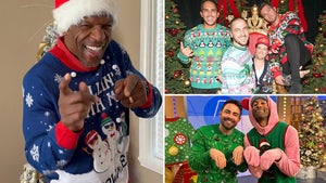 Stars in Ugly Christmas Sweaters