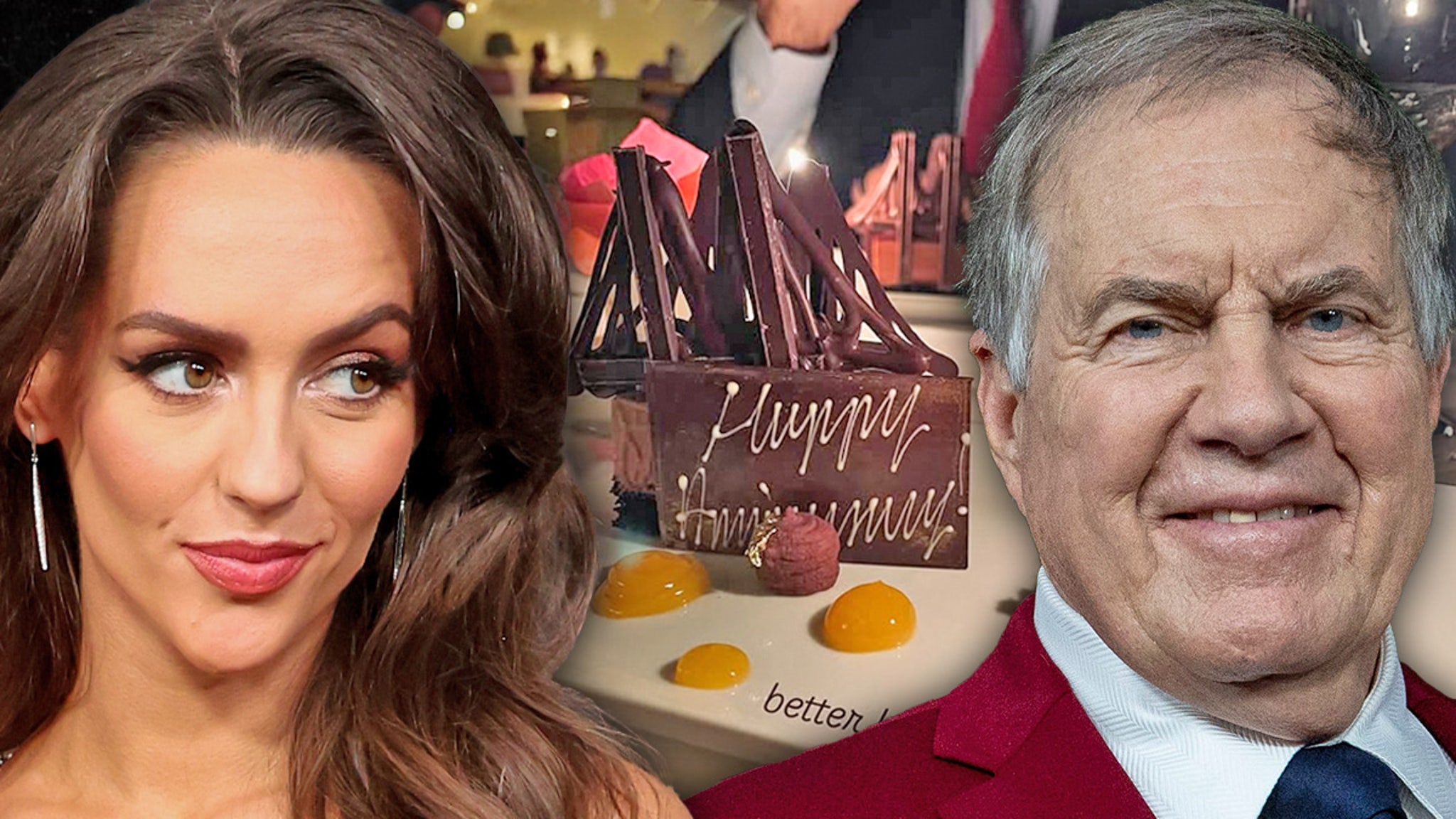 Bill Belichick’s Girlfriend Jordon Hudson Shares Photo From Anniversary Dinner