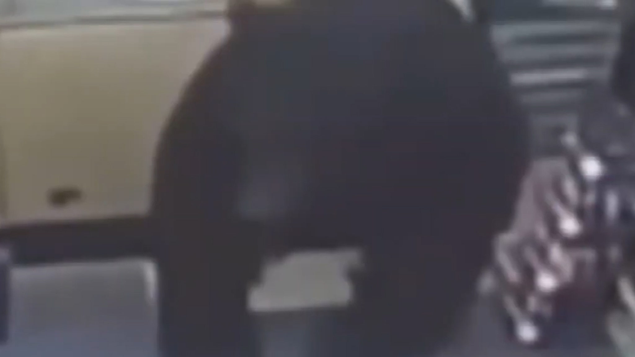 Beer achtervolgt jongen in een supermarkt in Pennsylvania, vastgelegd op camera