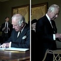 King Charles Gets Upset Over 'Bloody' Leaky Pen During Signing Ceremony