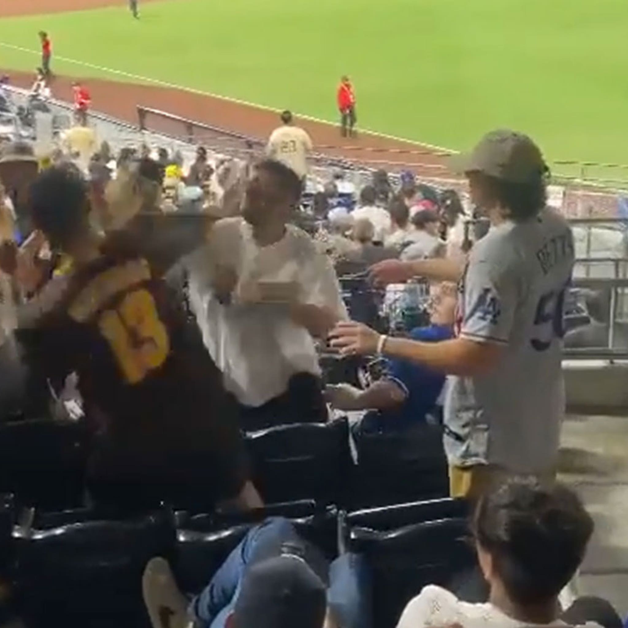 Dodgers And Padres Fans React To San Diego Beating L.A.