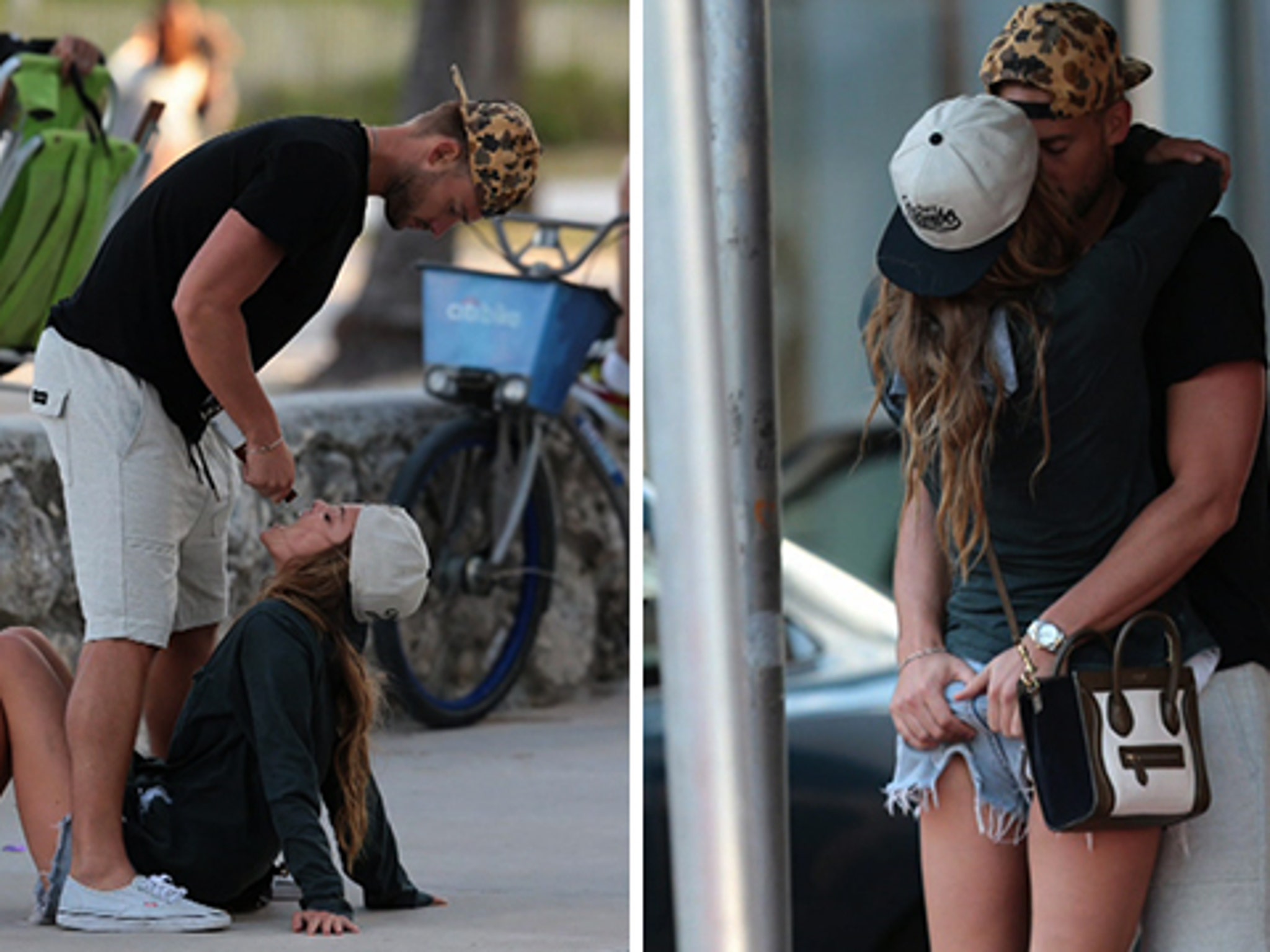 Cameras Caught Supermodel Nina Agdal On All Fours!