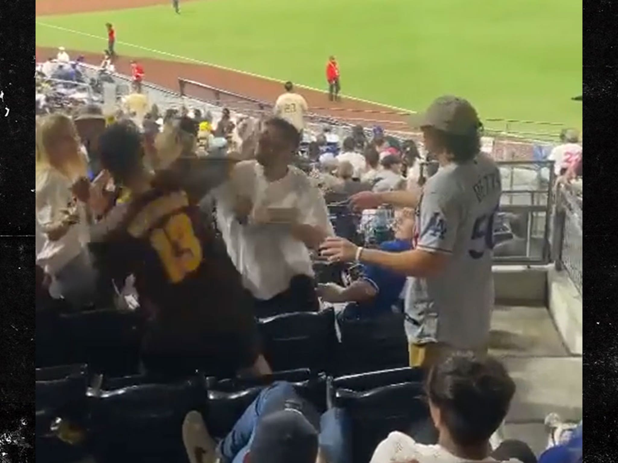 Dodgers Fan Socked In Face In Insane Fistfight At Padres Game