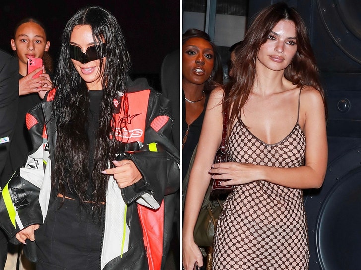 Celebrities Leaving Costes During Paris Fashion Week