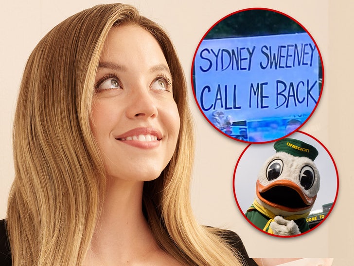 Sydney Sweeney Responds to Viral Oregon Duck Flirtations