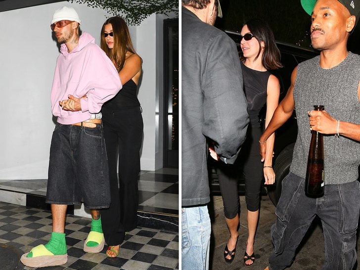 Celebs Attend ‘Swag’ Album Release Party with Justin and Hailey Bieber