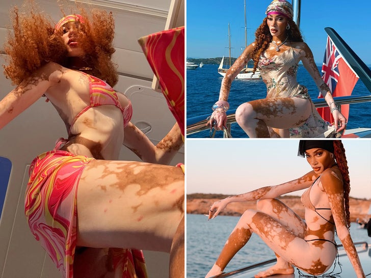 Winnie Harlow's Baddest Summer Boat Pics ... Total Babe!