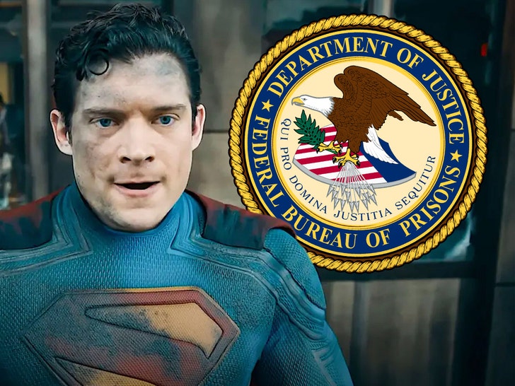 superman and Federal Bureau of Prisons alamy 1