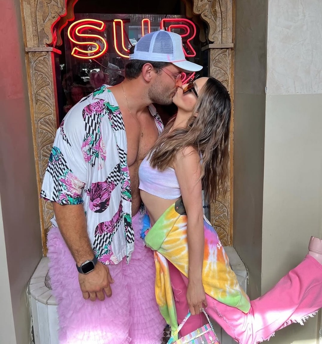 Brock Davies and Scheana Shay