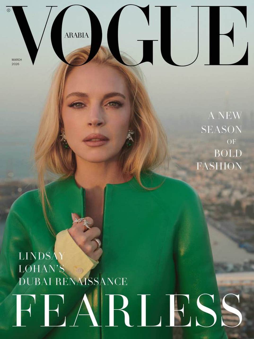 Lindsay Lohan Vogue Arabia 5