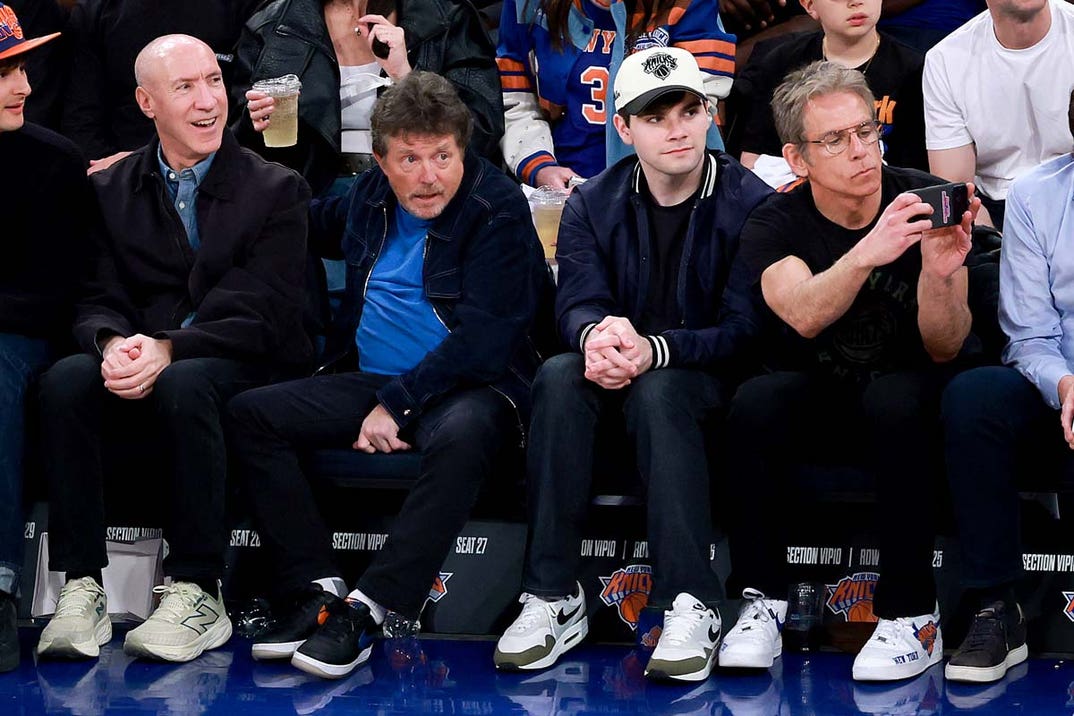Michael J. Fox and Ben Stiller