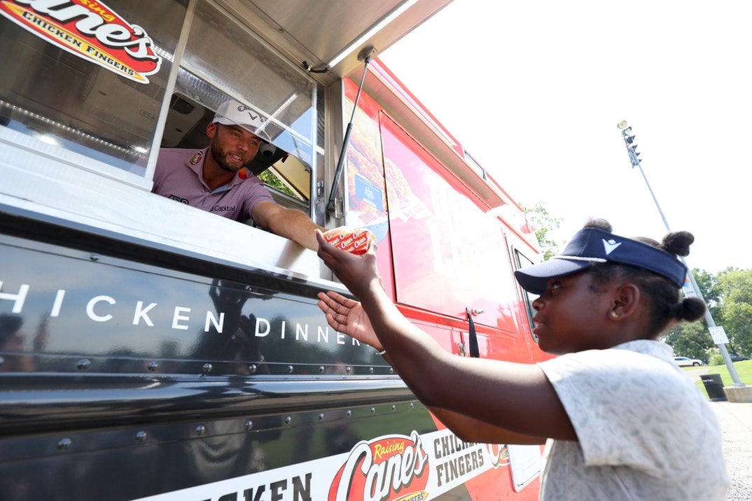 Sam Burns Raising Canes 4