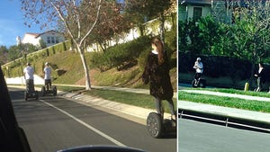 Justin Bieber & Selena Gomez -- The Couple that Segways Together ...