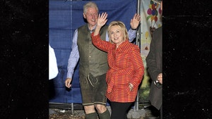 Bill and Hillary Clinton Do Oktoberfest
