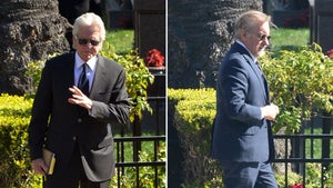 Michael Douglas, Steven Spielberg Among Many at Kirk Douglas Funeral