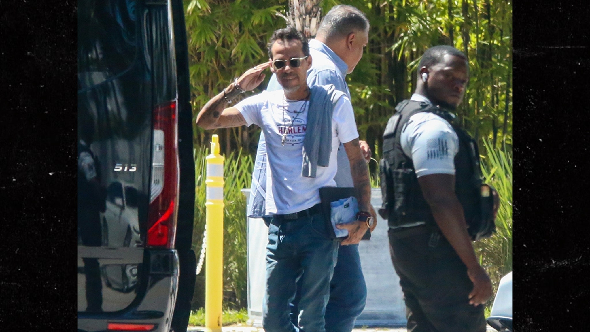Marc Anthony Salutes Miami Marina Staff After Missing J Lo’s Wedding