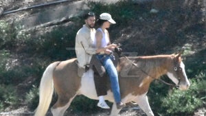 Bad Bunny and Kendall Jenner Riding Horses Together