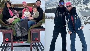Lance Bass' Family Snowcation