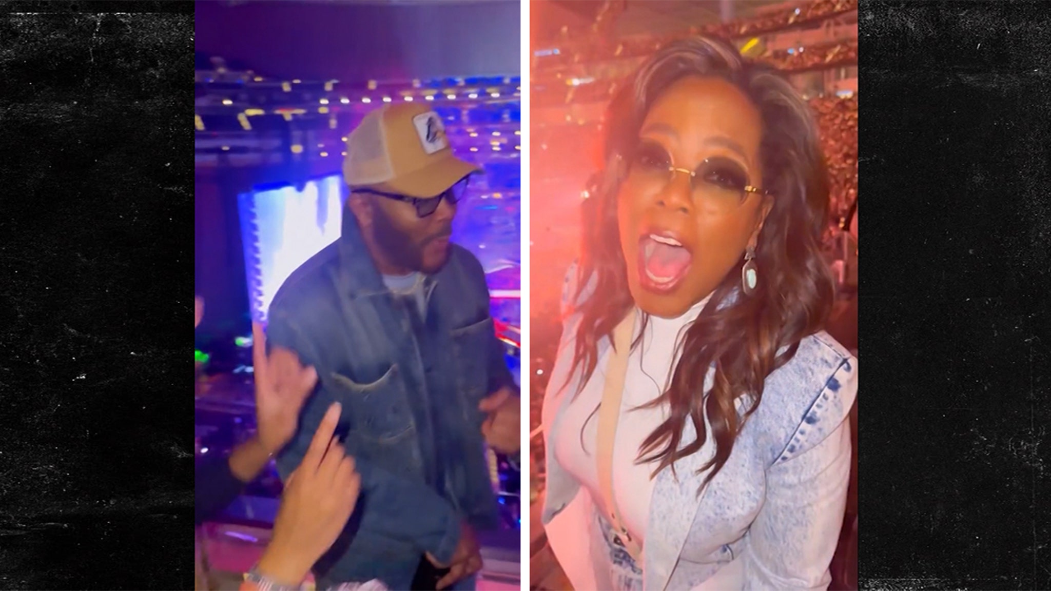 Oprah Dances With Tyler Perry at Beyoncé Concert in L.A