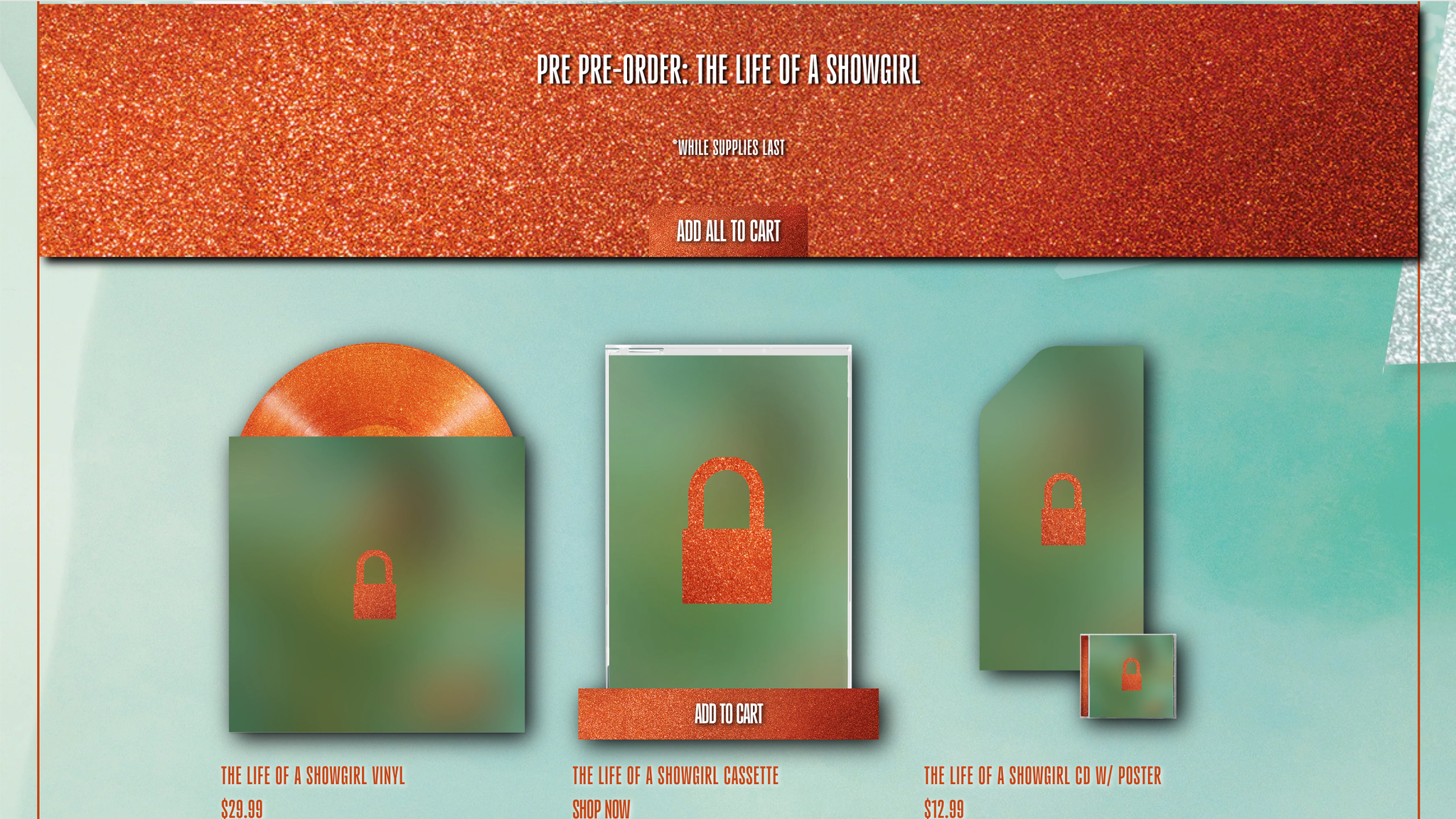 Taylor Swift Announces New Album 'The Life of a Showgirl'