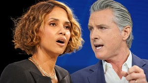 halle berry and gavin newsom getty 1