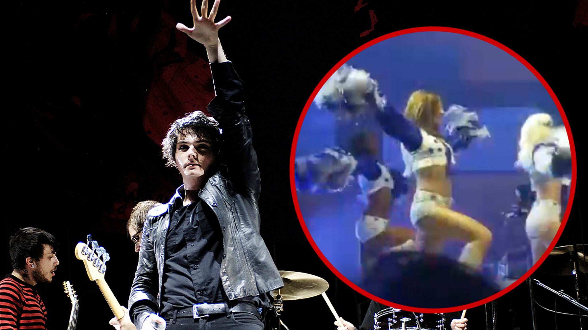Dallas Cowboys Cheerleaders Ignite Legal War With My Chemical Romance Over Fake Uniforms