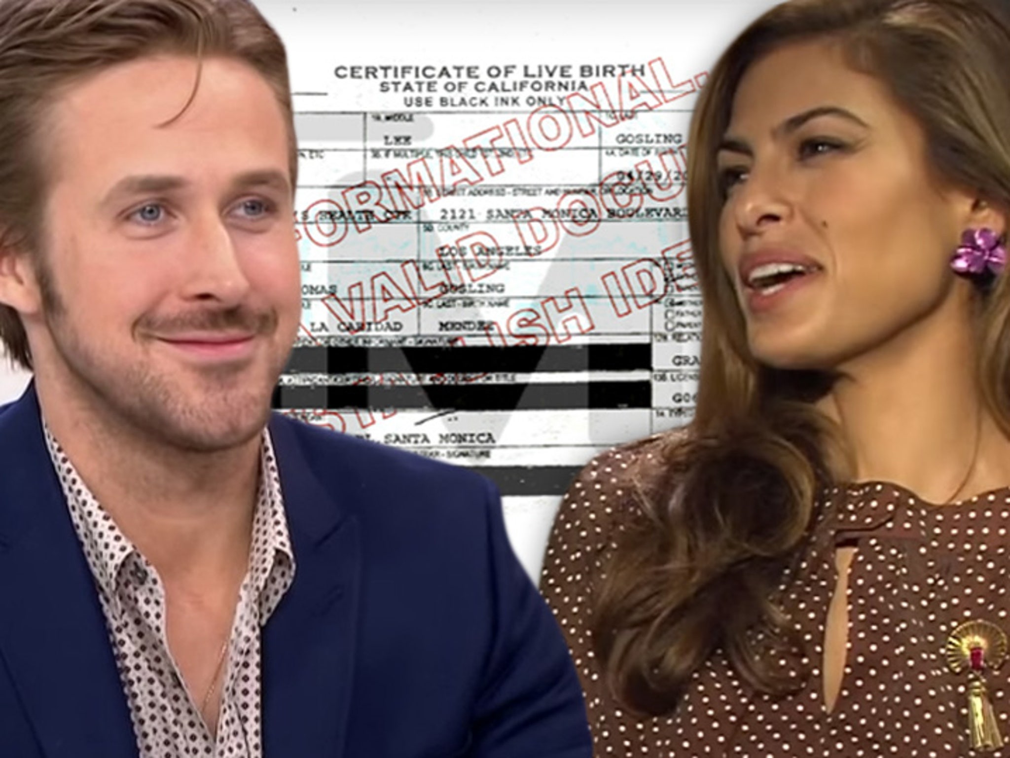 Eva Mendes, Ryan Gosling: Top Secret Birth ... We Already Had Our Baby!!!