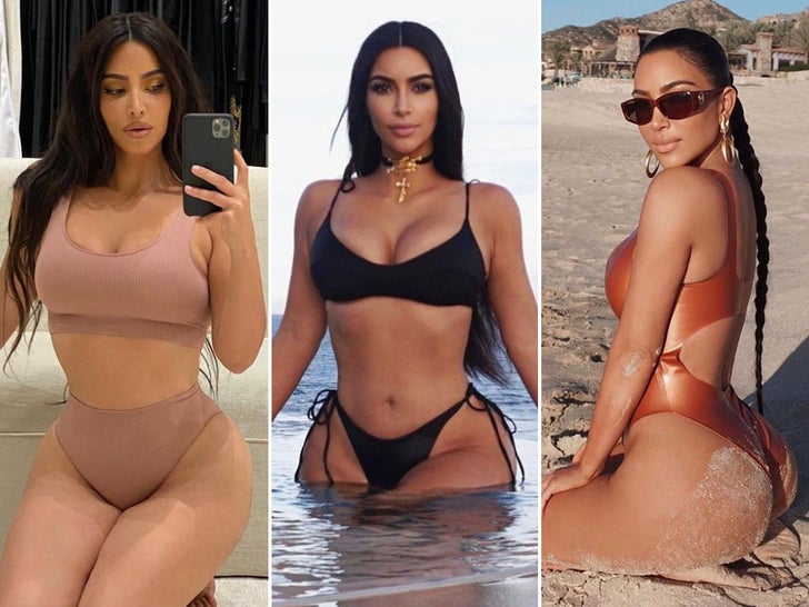 Kim Kardashian's 2020 Hot Shots