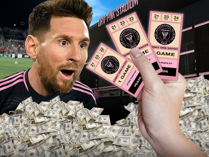 Lionel Messi joins the MLS, single-game ticket prices surge