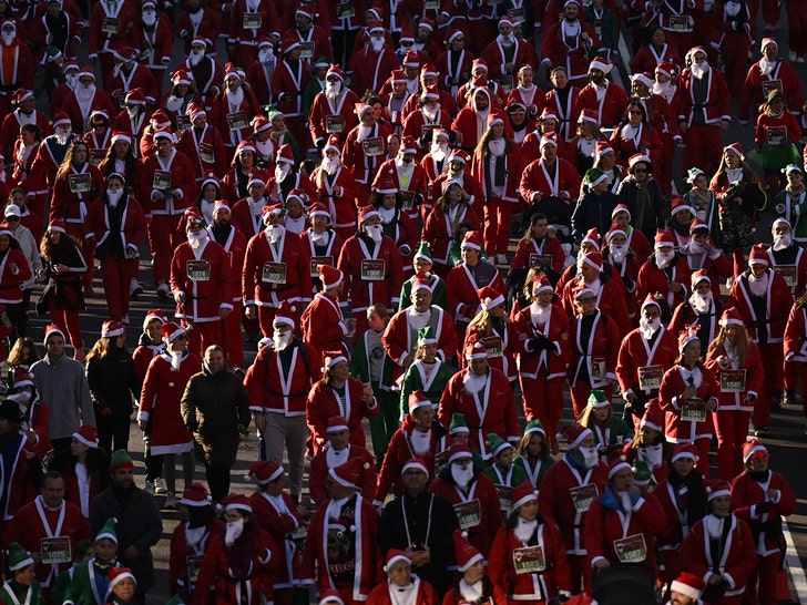 Santa Claus Run in Madrid 2023