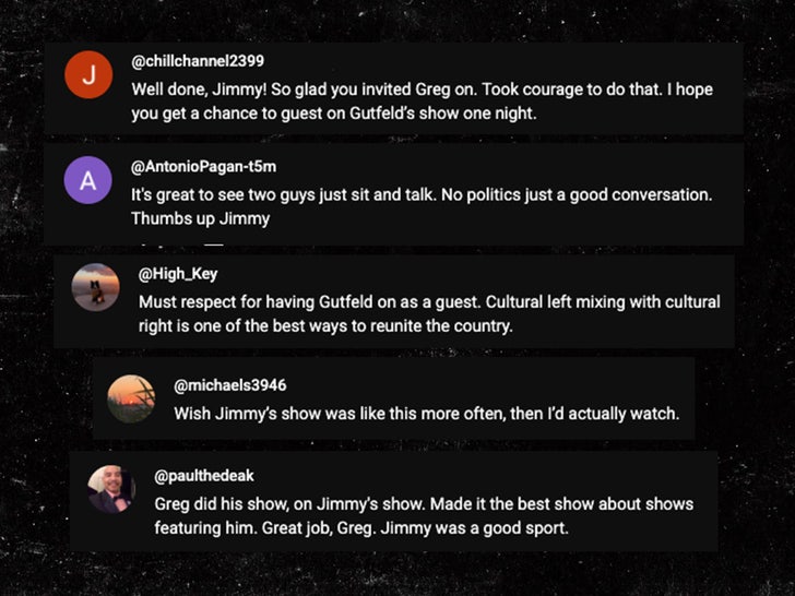 Jimmy Falon Greg Gutfeld Comentário Sub Youtube