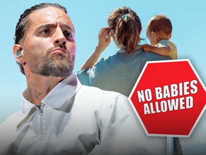 maluma no babies at concert getty 1