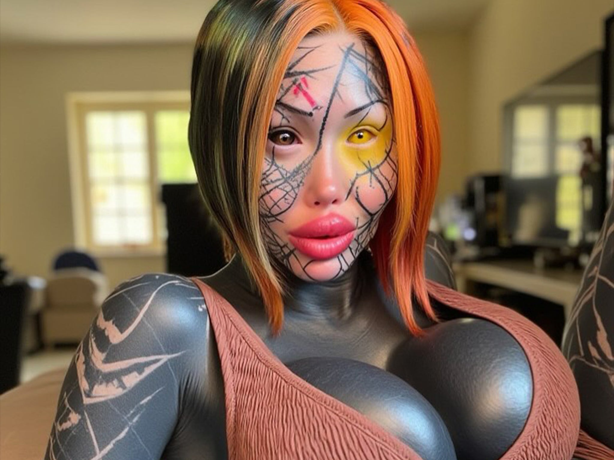 Image for Model & Plastic Surgery Enthusiast Mary Magdalene Dead