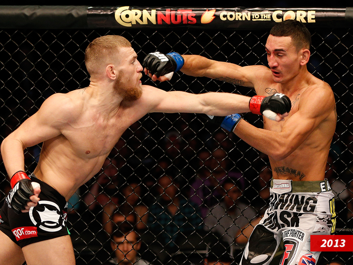 sub max holloway vs conor mcgregor getty 2