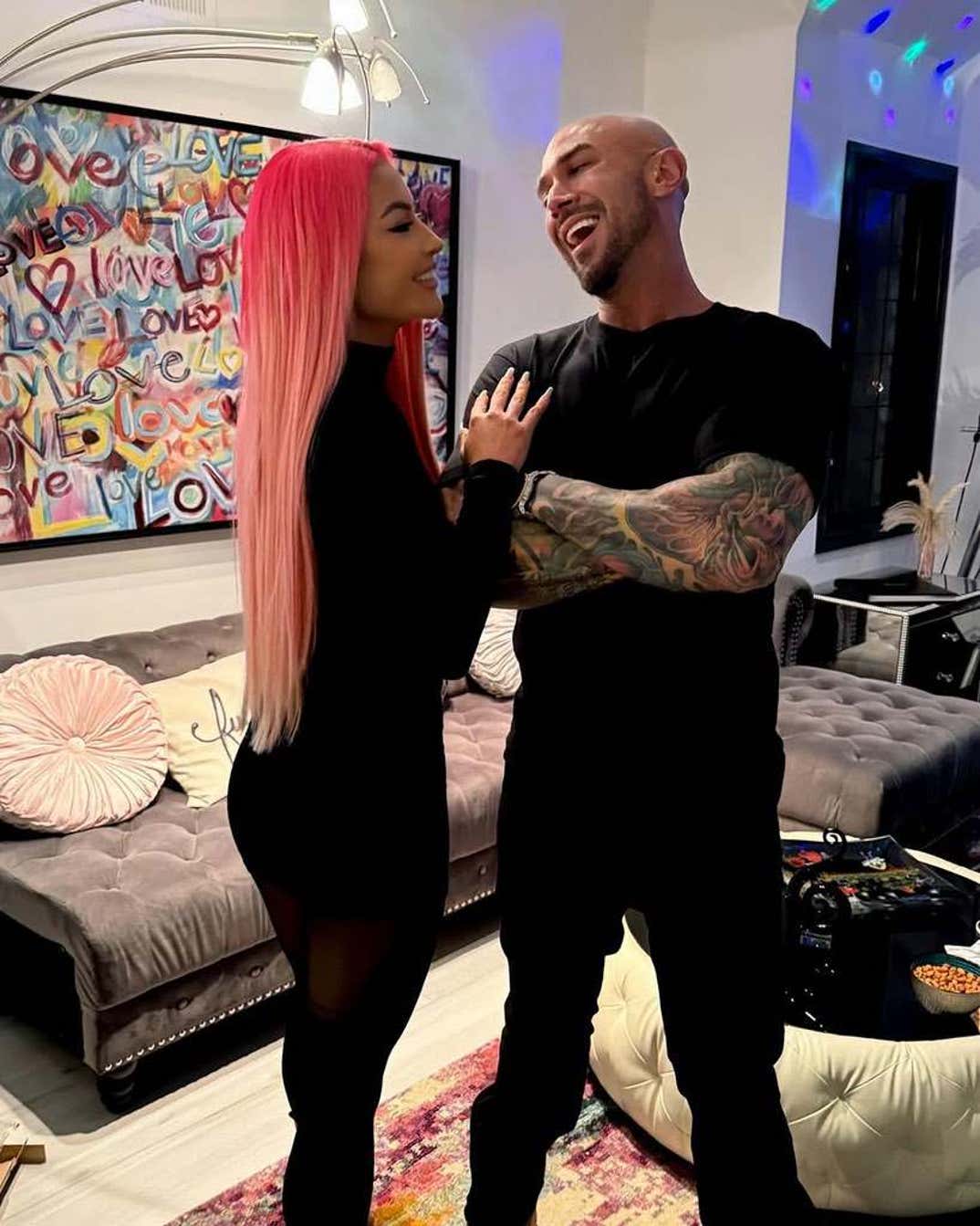 Eva Marie and Jonathan Coyle Happier Times, image size:1074x1343