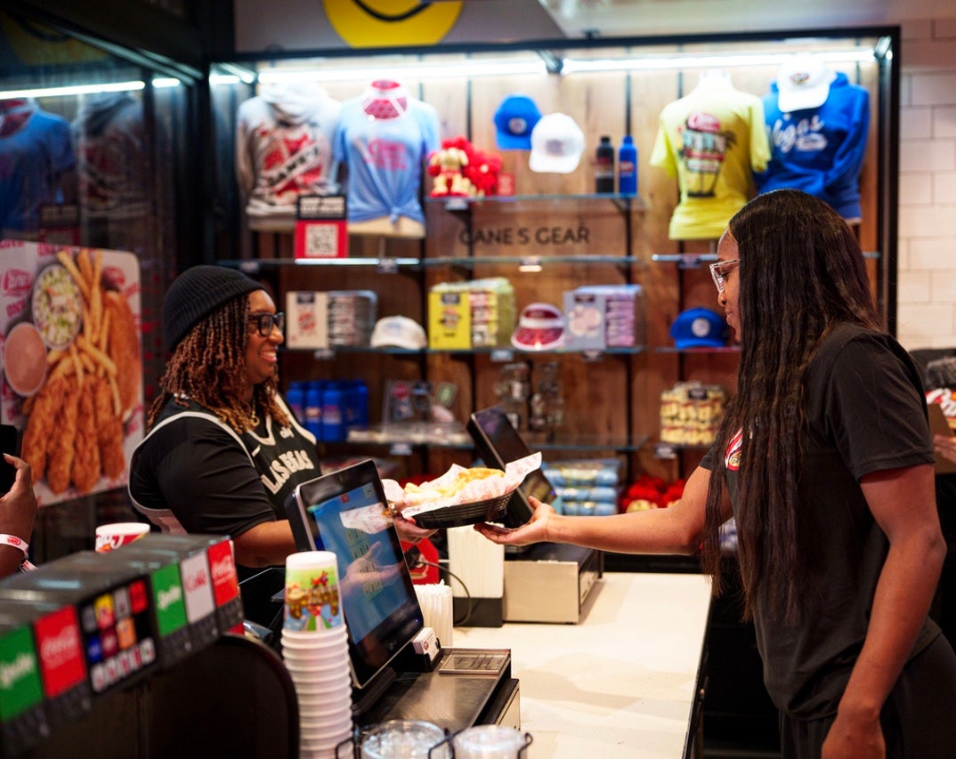 Jackie Young At Raising Cane's 5