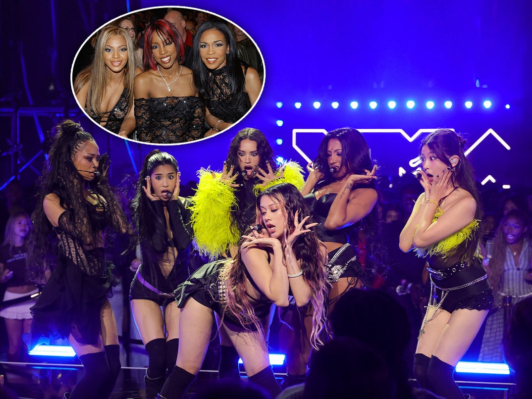 KATSEYE will be makin' history at the 2026 GRAMMYs -- they're the first girl group to take the stage since Destiny’s Child back in 2002. These KATSEYE galls are breaking into mainstream pop success BIG TIME!