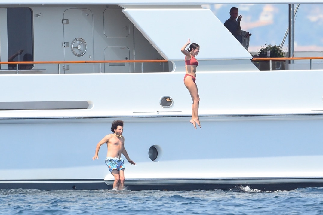 Selena Gomez Benny Blanco Yacht 0