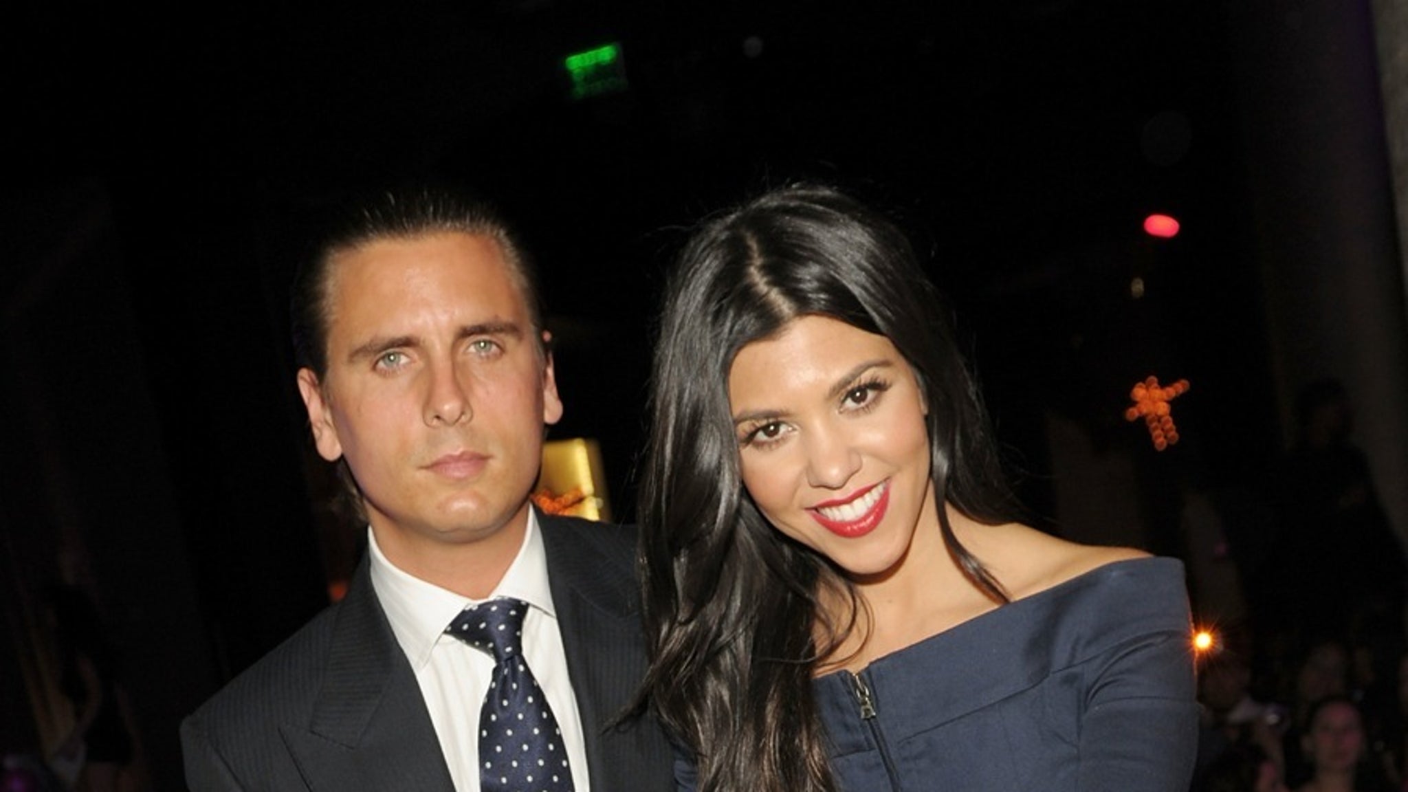 Kourtney Kardashian & Scott Disick -- Before the Split